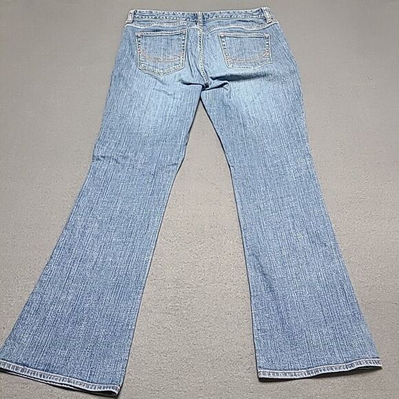 Old Navy The Dreamer Womens Jeans‎ 10 Reg Boot Flare Light Blue Stretch Denim - Picture 7 of 9